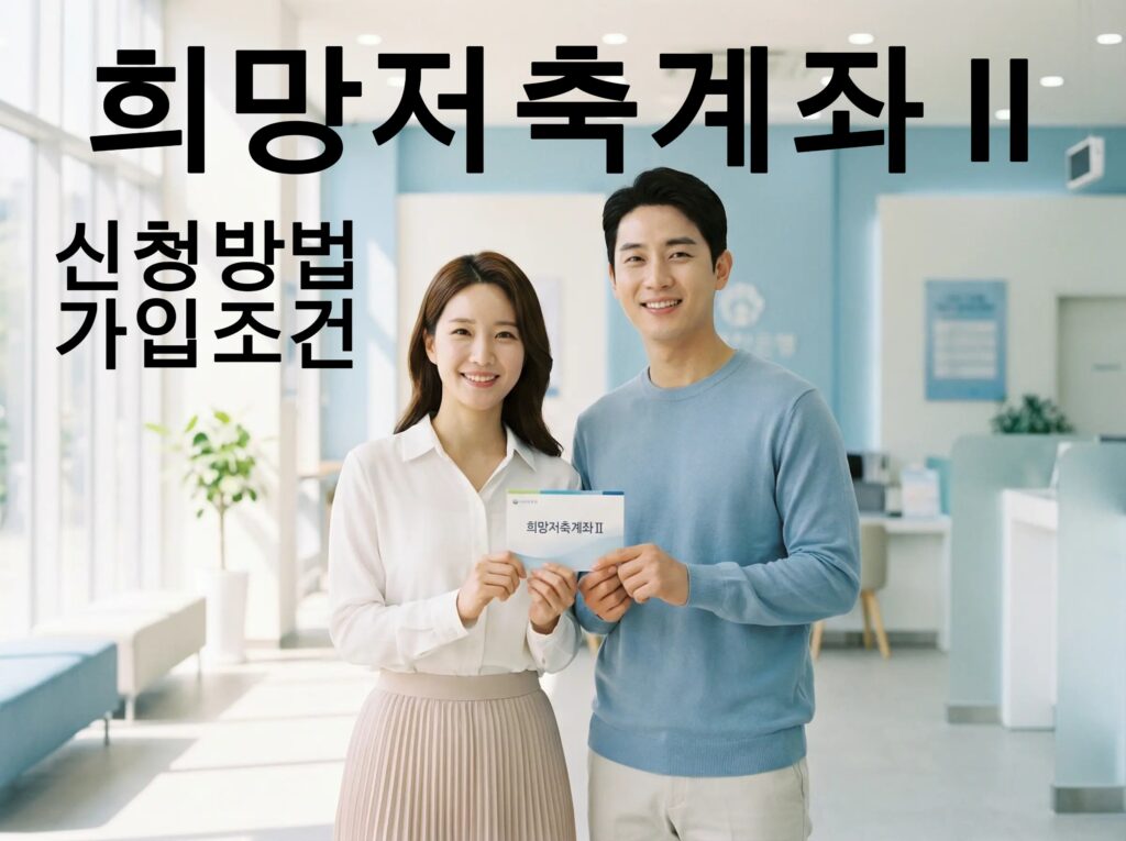 희망저축계좌 이미지